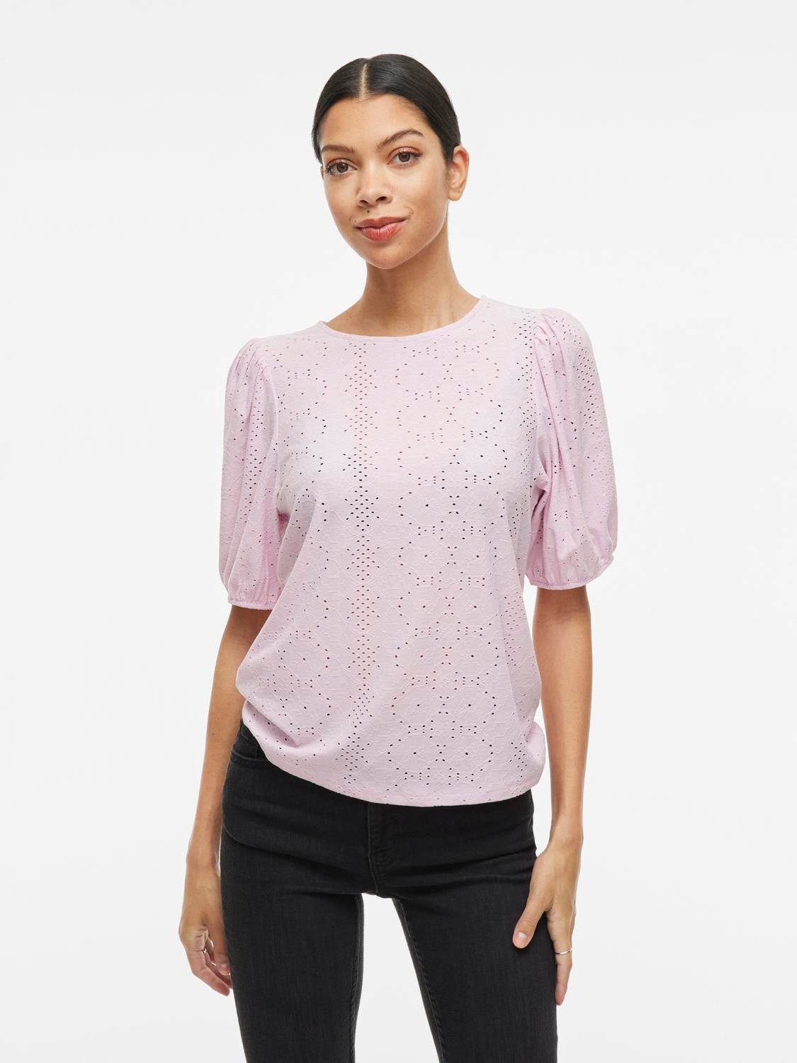 VIKALLY Top - Winsome Orchid - VERO MODA & VILA Bergvik